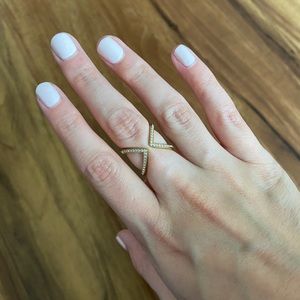 Michael Kors Gold Arrow Ring